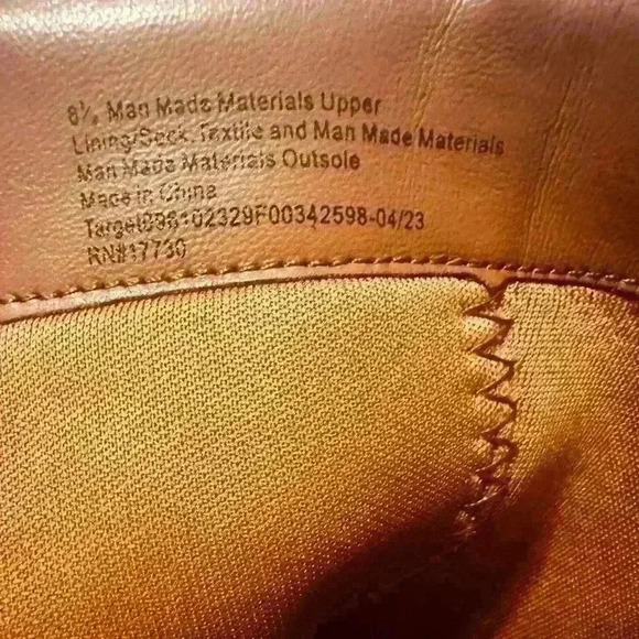 Universal Thread | Women’s Size 6.5, Brown Faux Leather Snakeskin Jenna Platform - Picture 6 of 7